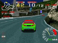 une photo d'Ã©cran de Ridge Racer sur Sony Playstation